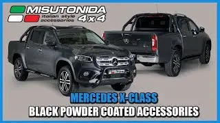 Misutonida 4x4 Italy: Mercedes X Class black powder coated accessories