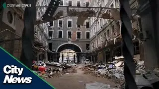 See the damage to iconic buildings in Ukraine following Russian attacks