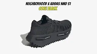 NEIGHBORHOOD X ADIDAS NMD S1 Core Black