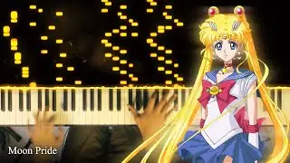 Sailor Moon Crystal OP - ももいろクローバーZ / Moon Pride [PIANO]