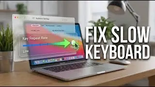 How to Adjust Keyboard Sensitivity on macOS | Fix Key Repeat Rate & Delay