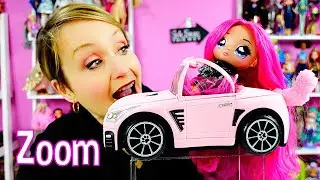 NEW Na Na Na Car Soft Plush Convertible fits Any Size Doll - Cute Gift!