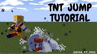 Minecraft TNT jump tutorial | How to do TNT jump