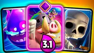 🔥MEJOR MAZO DE PUERCOS EVO (mazo top 1) - Clash Royale
