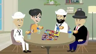 Popeye, Olive Oyl, Bluto & Wimpy Plays Bean Boozled