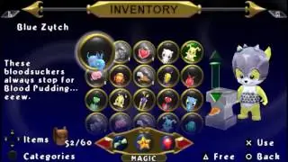 Neopets (psp) - Blue Zytch and Hidden Chest location (Iceberg Archipelago)