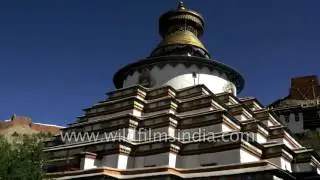 Gyantse Kumbum, part of the Palcho Monastery, in Gyantse, Tibet.