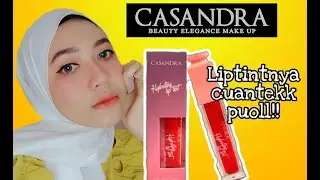 LIPSTIK DAN LIPTINT CASANDRA COSMETIC