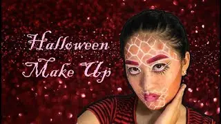 Halloween Make up | snake or giraffe? HAHA
