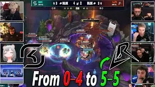 Streamers React to LR vs SK - ROAD TO PLAYOFFS | Los Ratones vs SK Gaming - LEC Versus 2026