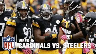 Steelers LB Lawrence Timmons Makes Crazy One-Handed INT | Cardinals vs. Steelers | NFL