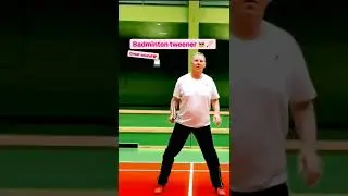 Badminton Tweener, Great Sound 🏸🎵 #shorts #short