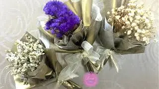 Monoflora Mini Dried Flower Bouquet