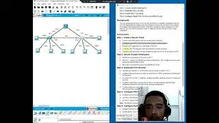 11.6.1 Packet Tracer - Switch Security Configuration