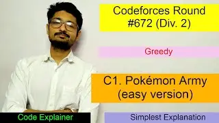 C1. Pok&eacute;mon Army (easy version) | Codeforces Round #672 (Div. 2) | CODEFORCES