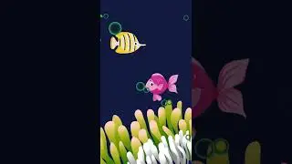 Baby lullaby sleep #shorts #shortsvideo  #fish #lullaby #animation #childrenssong #sleep #aquarium