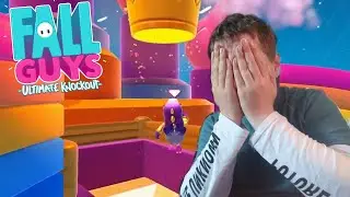 I CAN'T BELIEVE THIS HAPPENED! (Getting my first Fall Guys WIN!) w/Louis