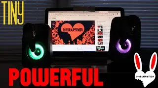 RGB usb speakers | tiny & POWERFUL 💪