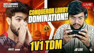 LOLZZZ VS JD 1V1 TDM SHOWDOWN | FULL AGGRESSION 🤯