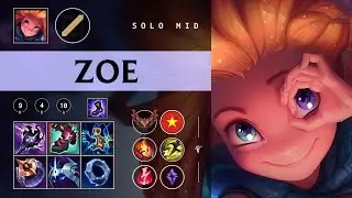 Zoe Mid vs Akali - VN Grandmaster Patch 26.01