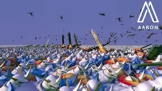 3.000 Omnimons vs 17.000 Wolverines- Ultimate Epic Battle Simulator 2- UEBS 2