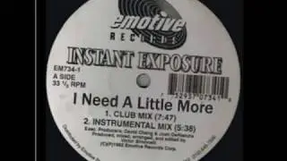 Instant Exposure - I need a little more