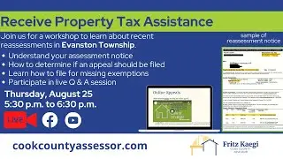 Receive Property Tax Assistance | Evanston Township