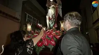 Procesión y Fuegos Artificiales 2024 fiestas San Miguel Arcangel Tazacorte