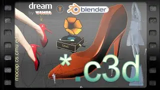 Файлы *.c3d - для анимации и творчества в Blender 3D
