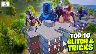 Top 10 Glitch And Tricks Pubg Mobile/Bgmi | Zombies Edge Mode