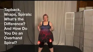Poi Spiral, Wraps, & Tapbacks Explained #Poi #PoiLesson #PoiTutorial #PoiDance  #FlowArts