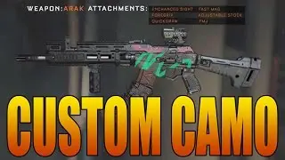 Black Ops 3 Gunsmith Paint Shop Camo Creator Preview! (Leaked Images from E3)
