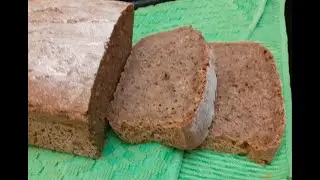 Хлеб. Рецепт и выпечка домашнего хлеба в духовке из цельно зерновой муки С семечками.