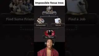 IMPOSSIBLE FOCUS TREE IN HOI4...  #hoi4 #hoi4meme #heartsofiron4