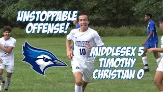 Middlesex 5 Timothy Christian 0 | Boys Soccer Highlights