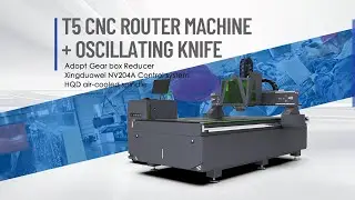 1325 CNC Router Machine with CCD Vibrating Cutter