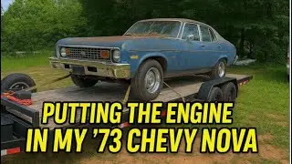Chevy Nova Resurrection: From Bare Roller to Running Driver