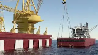 Balltec - Offshore Pipe Lifting Animation By AquaViz