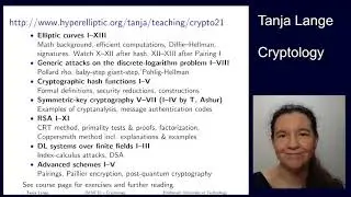 Pitch for Cryptology course