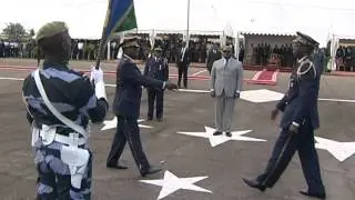Passation de commandement à la police nationale
