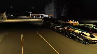 POV Car Hauling Camaro's to Virginia ATS