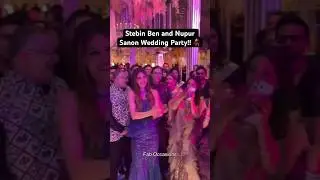 Nupur Sanon and Stebin Ben Wedding Party | Sagar Bhatia | Kriti Sanon | Raanjhan | Bollywood Dance