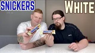 Snickers White chocolate bar review
