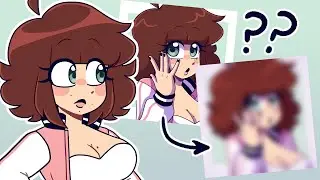 &iquest;C&oacute;mo hago la post producci&oacute;n de mis dibujos? | Paint Tool SAI 2 | Archivando mis trucos lmao |
