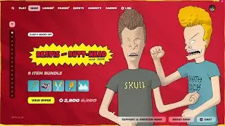 Fortnite Beavis and Butt-Head