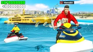ÜBERFALL auf 90.000.000$ LUXUS YACHT in GTA 5 RP!