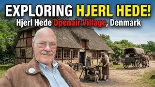 Old Vlogger Visiting Hjerl Hede In Denmark 