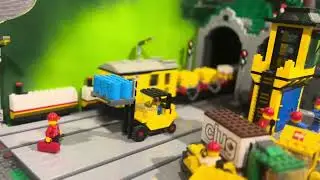 Lego 7750 steam locomotive with Powered Up tender