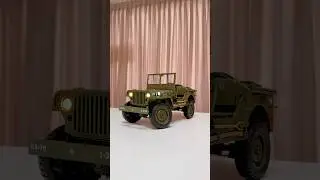 JJRC C8815 Willys Jeep RTR &ndash; 1:12 Scale 4WD Military RC Truck #jjrc #jeepwillys #offroad #rctruck