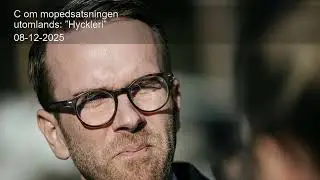 C om mopedsatsningen utomlands: &rdquo;Hyckleri&rdquo;